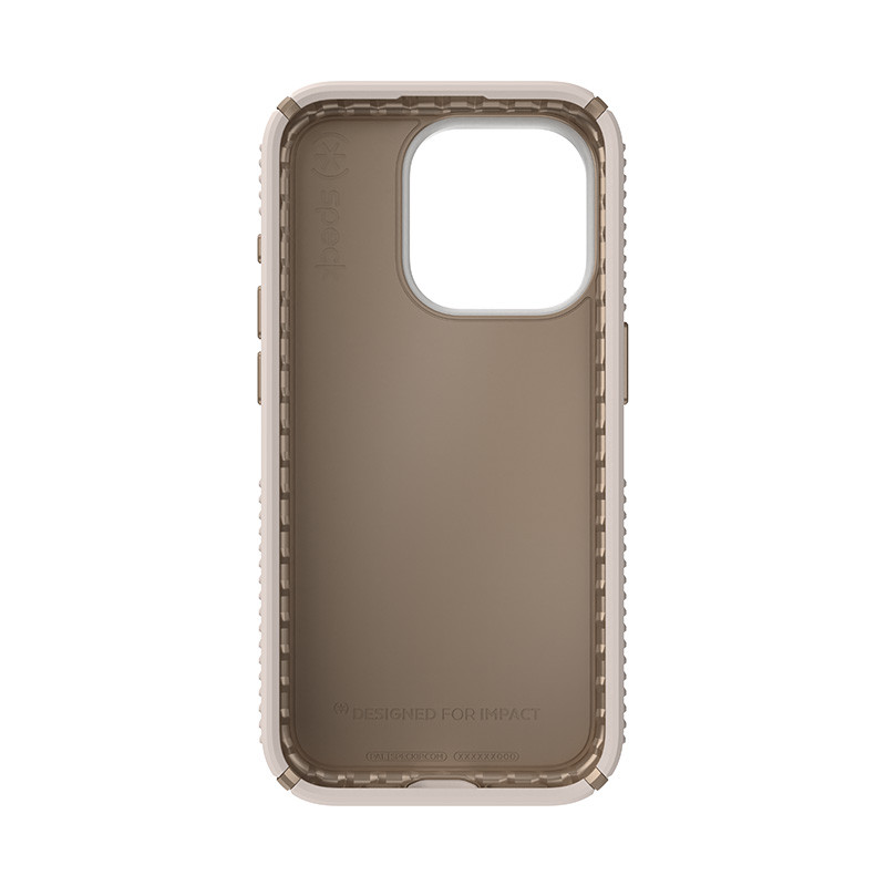 Etui Do iPhone 15 Pro Speck Presidio2 Grip Beżowy