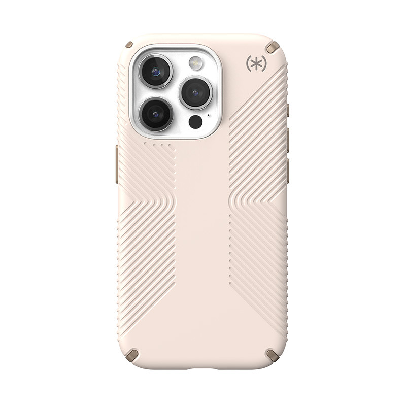Etui Do iPhone 15 Pro Speck Presidio2 Grip Beżowy