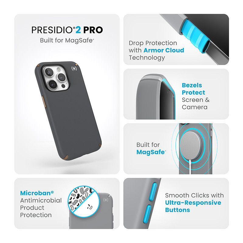 Etui Do iPhone 15 Pro Speck Presidio2 Pro...