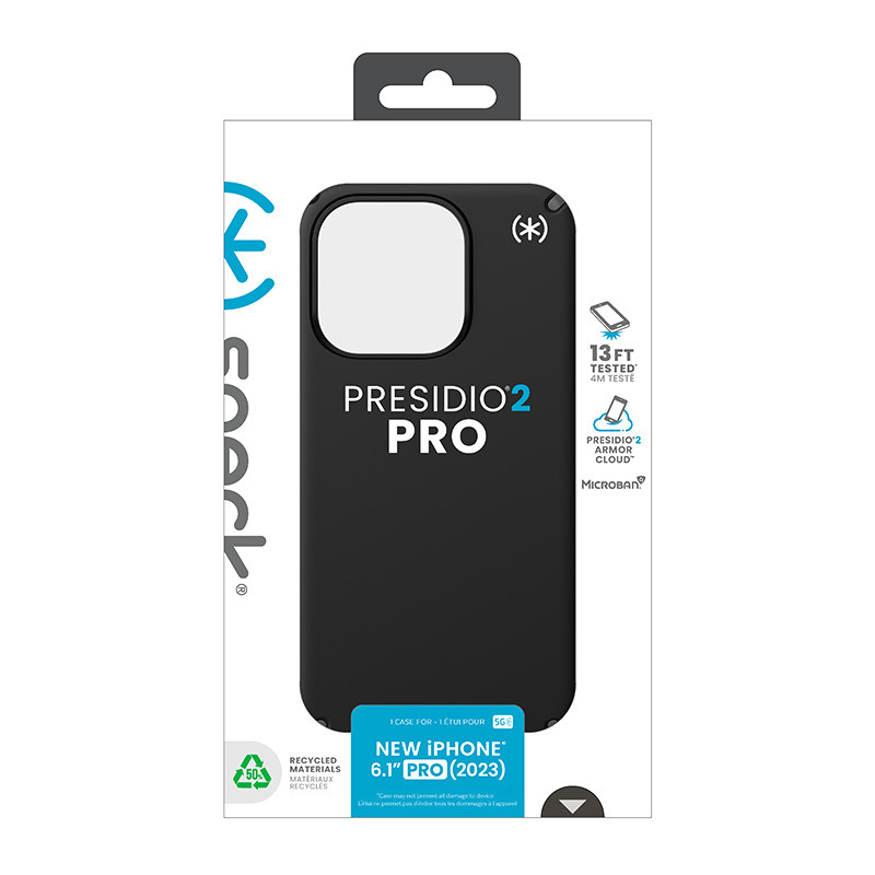 Etui Do iPhone 15 Pro Speck Presidio2 Pro Czarny