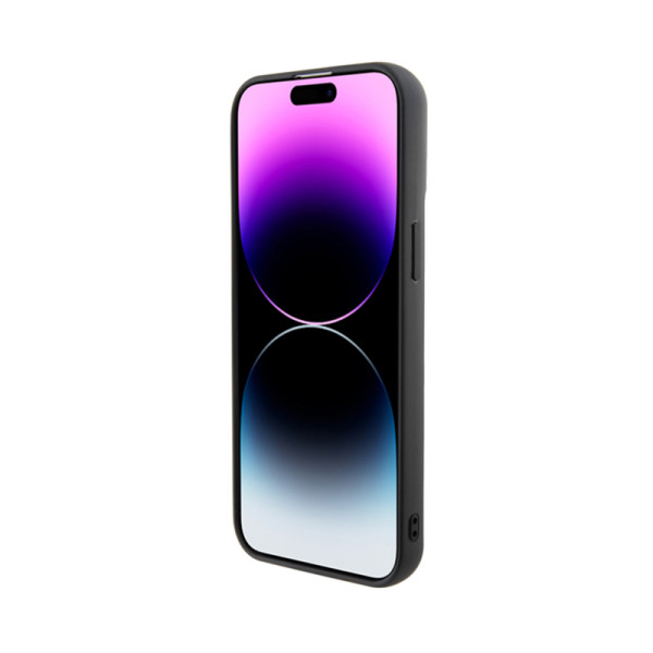 Etui Do iPhone 15 Pro Max Karl Lagerfeld 3D Rubber Multi Logo Czarny