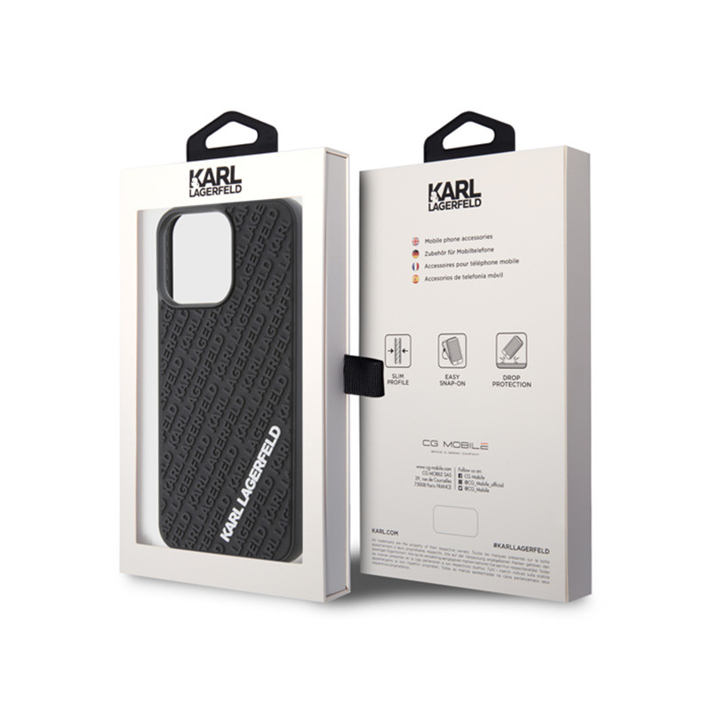 Etui Do iPhone 15 Pro Max Karl Lagerfeld 3D...