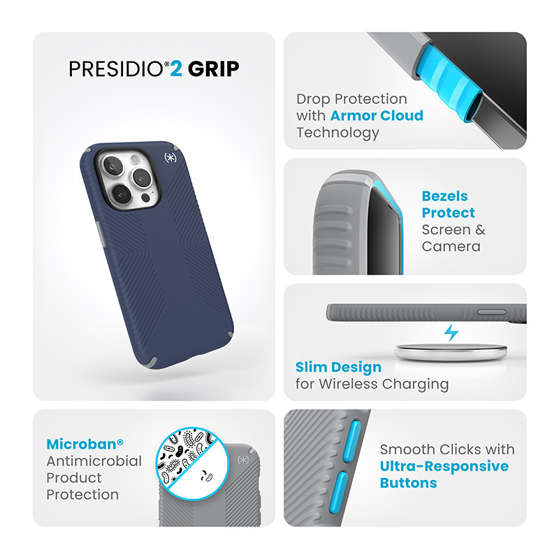 Etui Do iPhone 15 Pro Speck Presidio2 Grip...