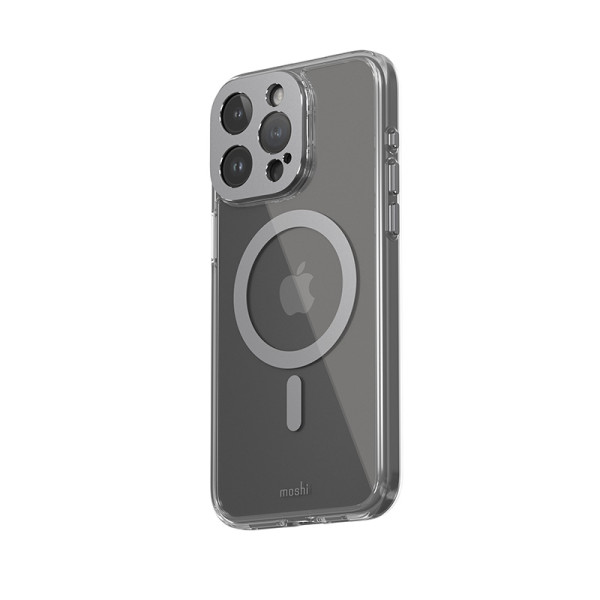 Etui Do iPhone 15 Pro Max Moshi Iglaze MagSafe Szary