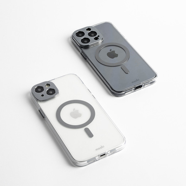 Etui Do iPhone 15 Pro Max Moshi Iglaze MagSafe Szary