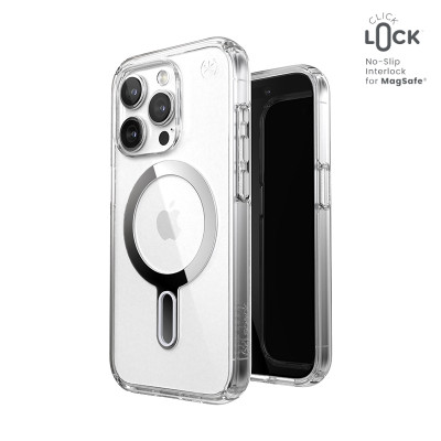 Etui Do iPhone 15 Pro Speck Presidio Perfect-Clear Clicklock & MagSafe Przezroczysty