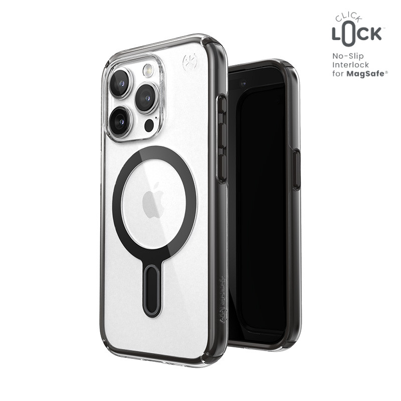 Etui Do iPhone 15 Pro Speck Presidio Perfect-Clear Clicklock & MagSafe Przezroczysty