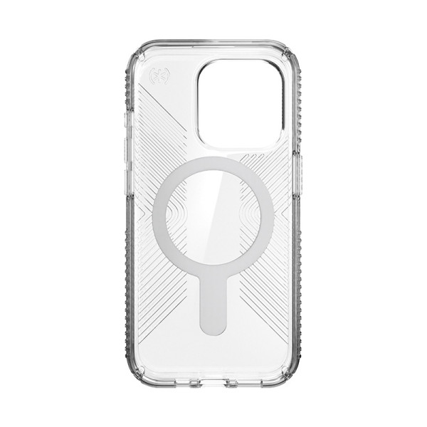 Etui Do iPhone 15 Pro Speck Presidio Perfect-Clear Grip Clicklock & MagSafe Przezroczysty