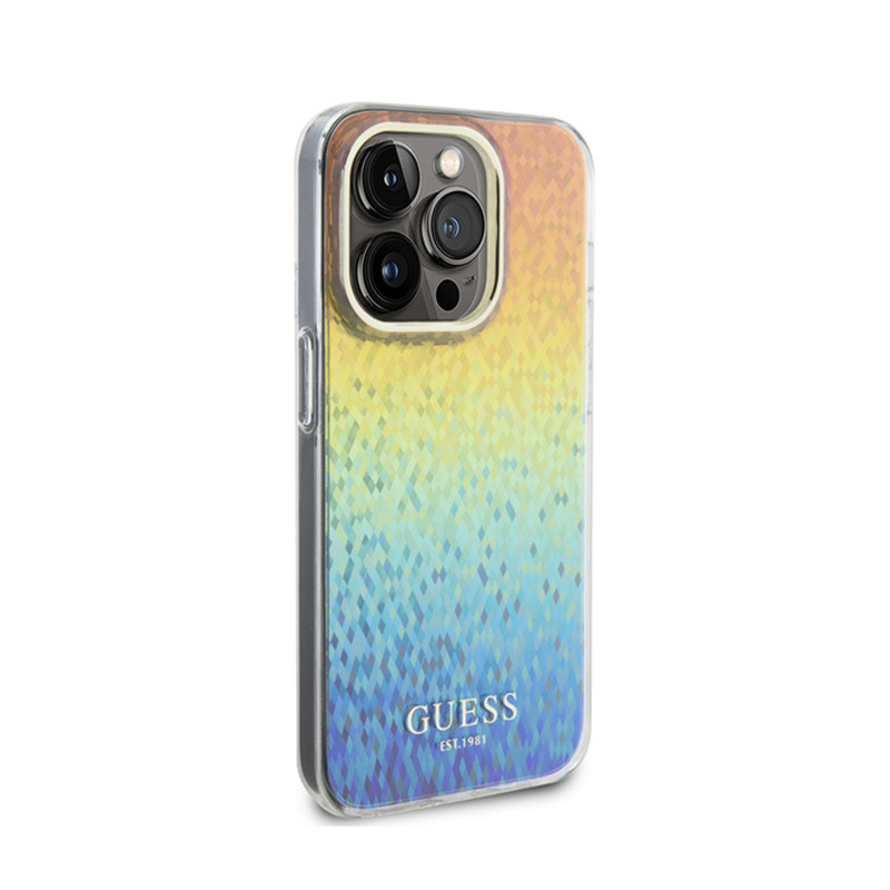 Etui Do iPhone 15 Pro Guess Iml Faceted Mirror...
