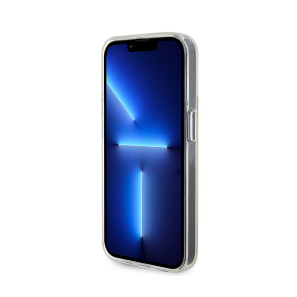 Etui Do iPhone 15 Pro Guess Iml Faceted Mirror Disco Iridescent Przezroczysty