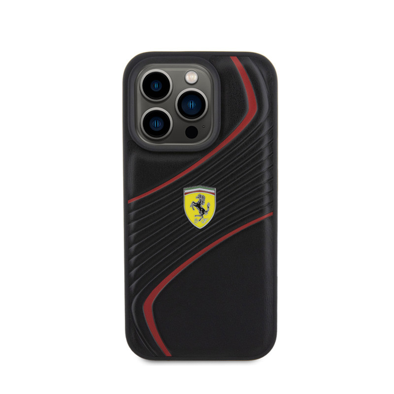 Etui Do iPhone 15 Pro Ferrari Twist Metal Logo...