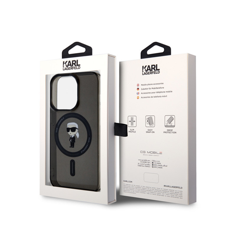 Etui Do iPhone 15 Pro Karl Lagerfeld Iml Ikonik...