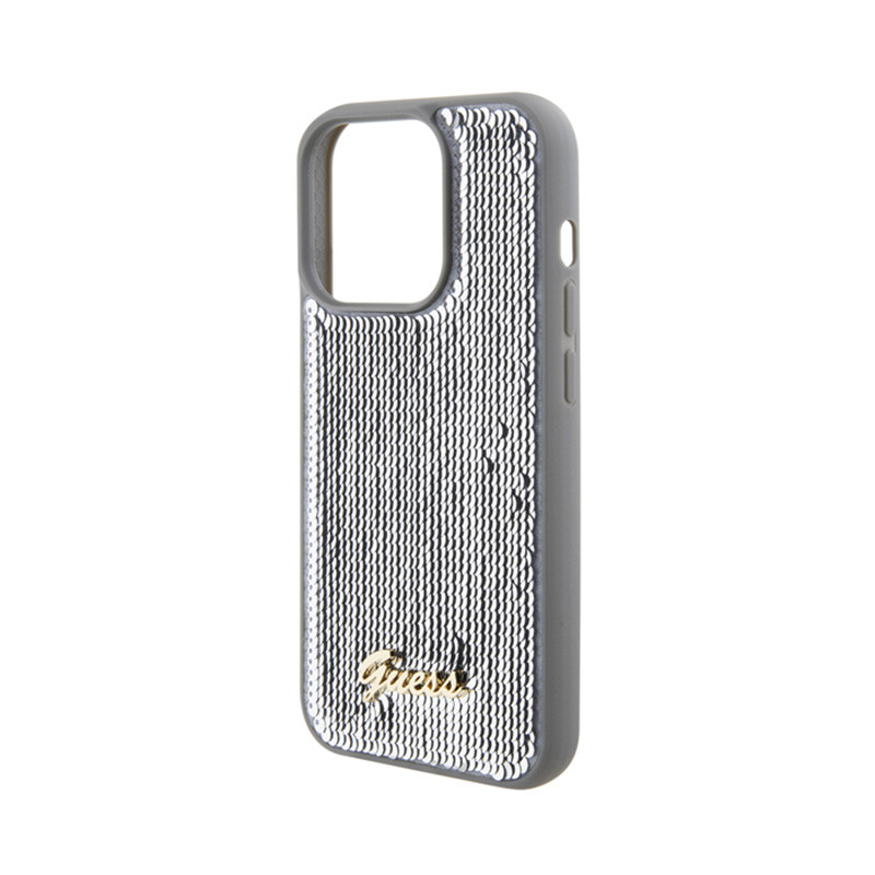 Etui Do iPhone 15 Pro Guess Sequin Script Metal...