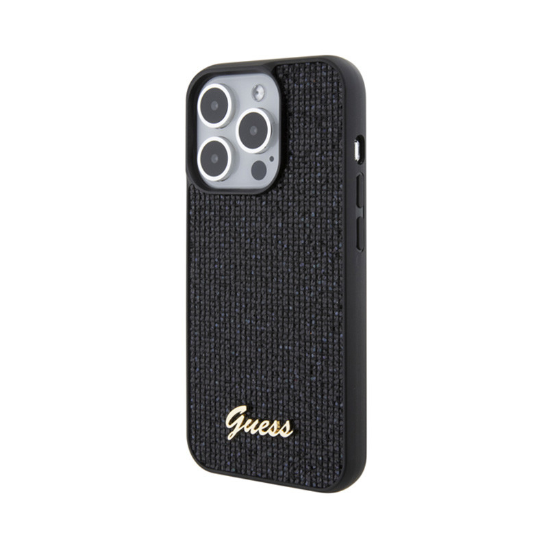 Etui Do iPhone 15 Pro Guess Disco Metal Script...