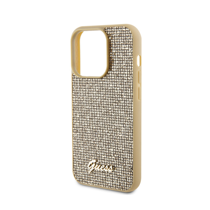 Etui Do iPhone 15 Pro Guess Disco Metal Script...