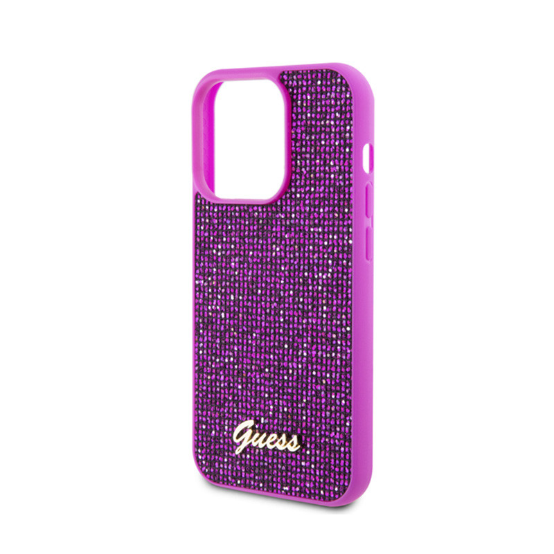 Etui Do iPhone 15 Pro Guess Disco Metal Script...
