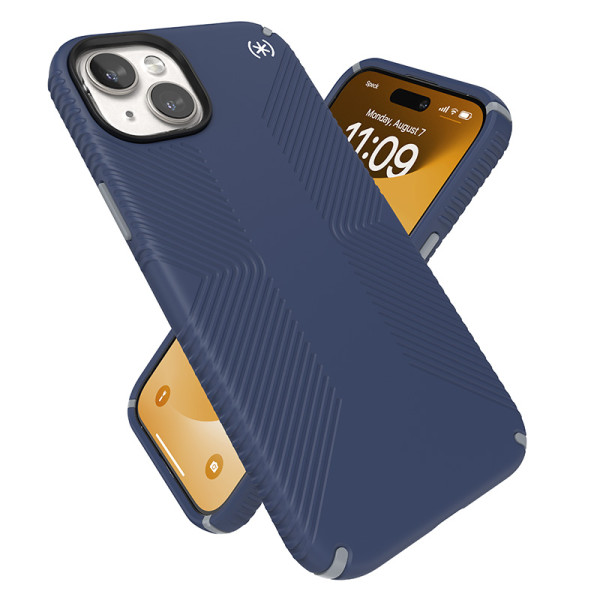 Etui Do iPhone 15 Plus / iPhone 14 Plus Speck Presidio2 Grip MagSafe Niebieski