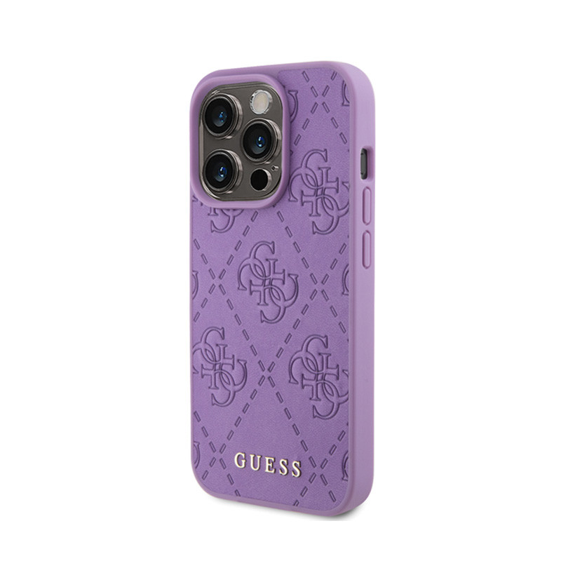 Etui Do iPhone 15 Pro Guess Leather 4G Stamped...