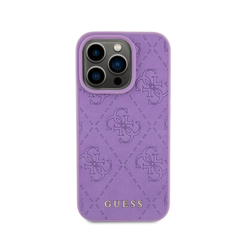 Etui Do iPhone 15 Pro Guess Leather 4G Stamped...
