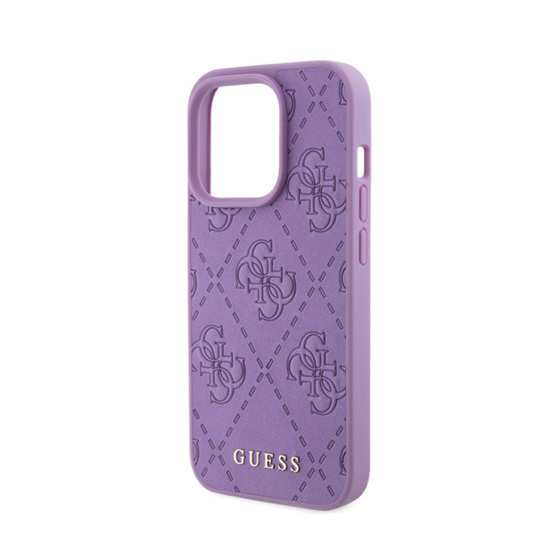 Etui Do iPhone 15 Pro Guess Leather 4G Stamped...