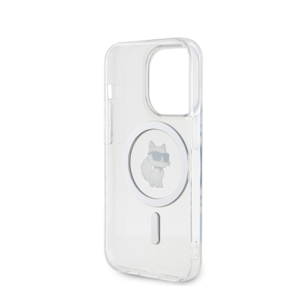 Etui Do iPhone 15 Pro Karl Lagerfeld Iml Choupette MagSafe Przezroczysty