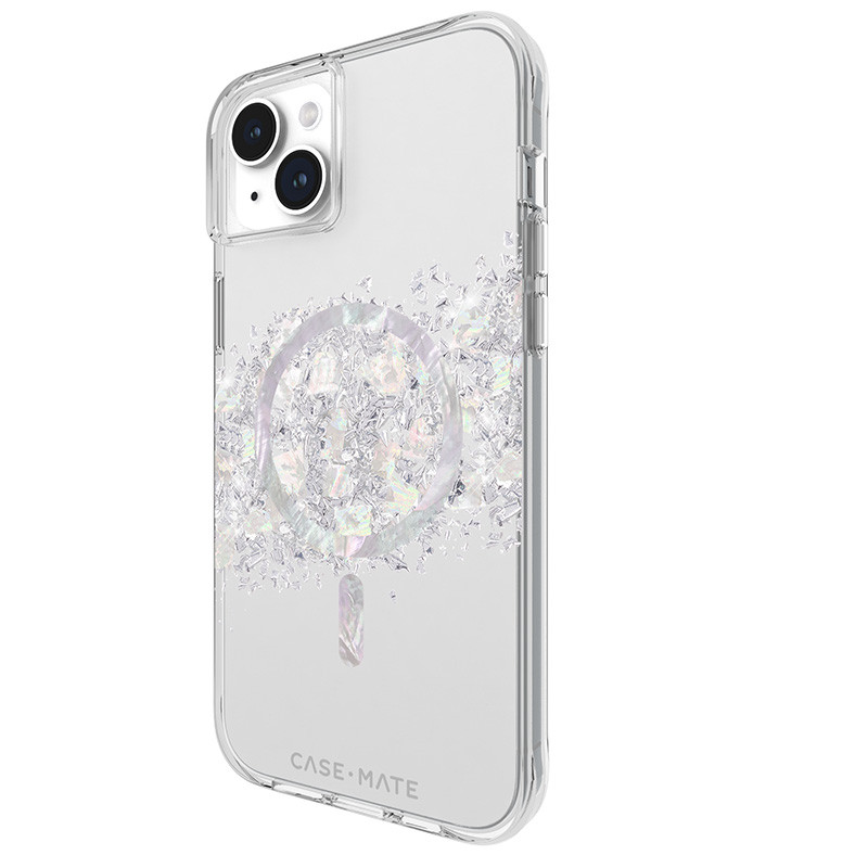 Etui Do iPhone 15 Plus Zdobione Masą Perłową...