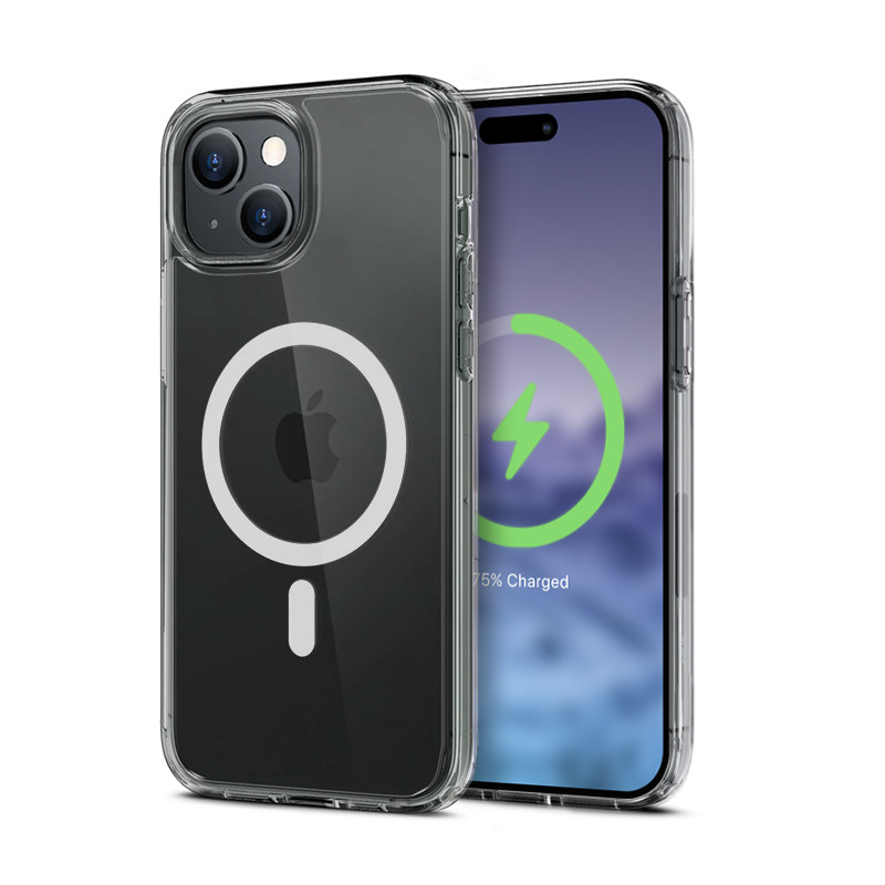 Etui Do iPhone 15 Plus MagSafe Crong Clear Mag...