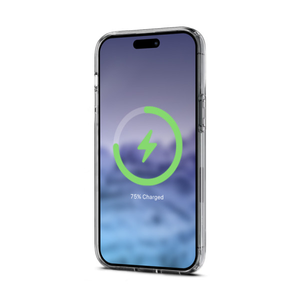 Etui Do iPhone 15 Plus MagSafe Crong Clear Mag Cover Przezroczysty
