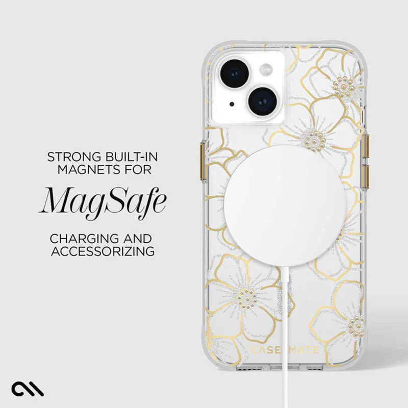 Etui Do iPhone 15 Plus Case-Mate Floral Gems...