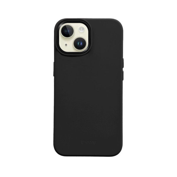Etui Do iPhone 15 Plus MagSafe Crong Color Cover Lux Magnetic Czarny