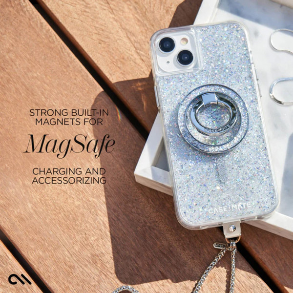 Etui Do iPhone 15 Plus Case-Mate Twinkle MagSafe Przezroczysty