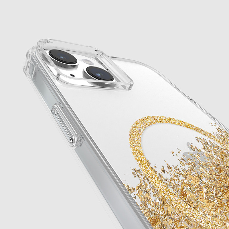 Etui Do iPhone 15 Plus Zdobione Złotem...