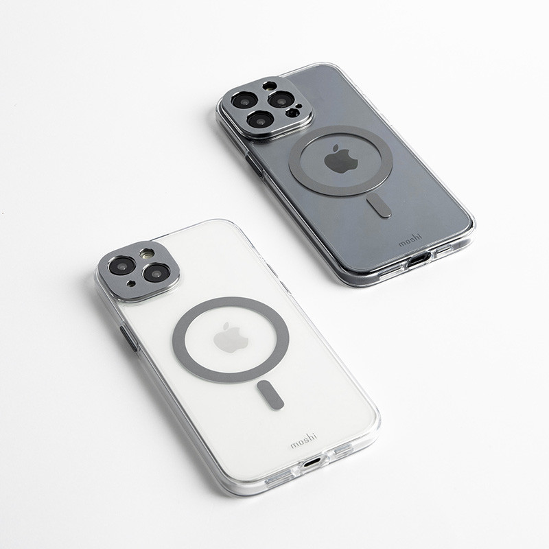 Etui Do iPhone 15 Plus Moshi Iglaze MagSafe Szary