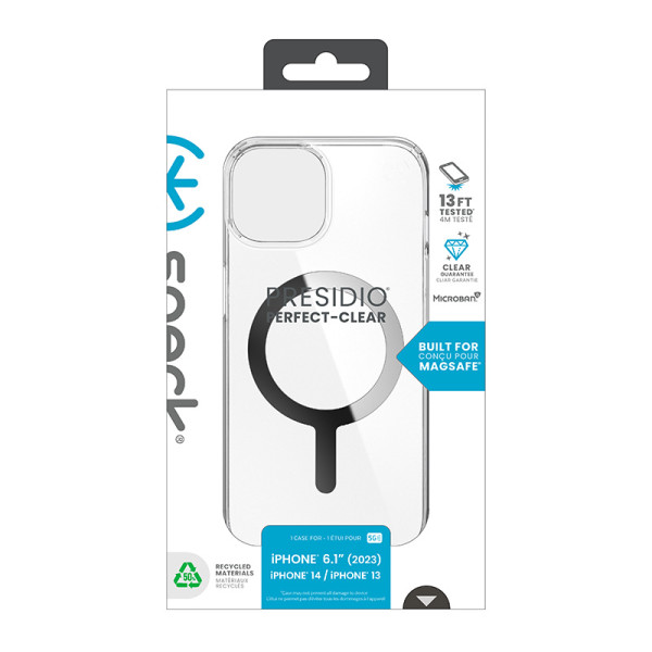 Etui Do iPhone 15 / iPhone 14 / iPhone 13 Speck Presidio Perfect-Clear MagSafe Przezroczysty