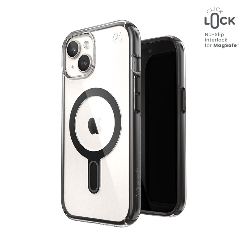 Etui Do iPhone 15 / iPhone 14 / iPhone 13 Speck Presidio Perfect-Clear Clicklock & MagSafe Przezroczysty