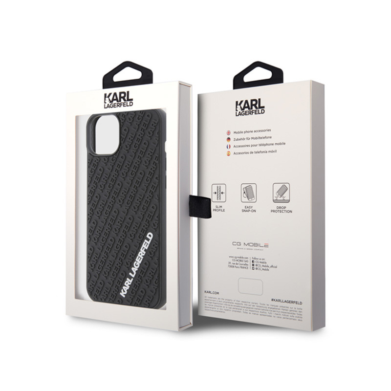Etui Do iPhone 15 Plus Karl Lagerfeld 3D Rubber...