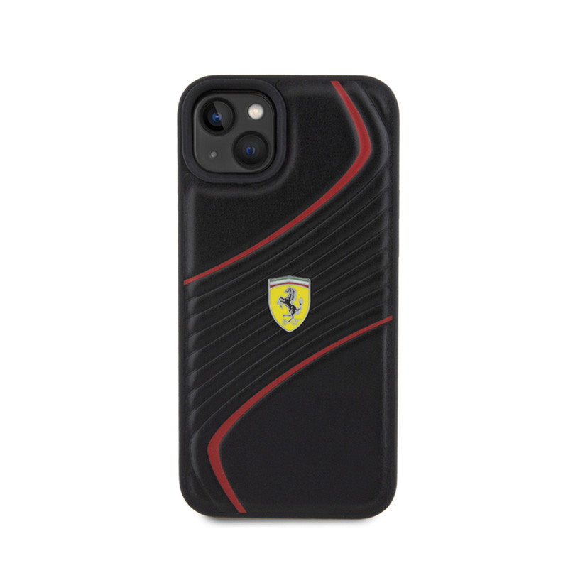 Etui Do iPhone 15 Plus Ferrari Twist Metal Logo...