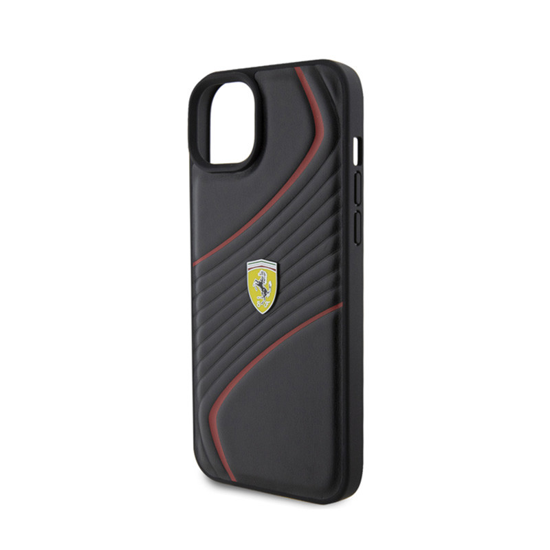 Etui Do iPhone 15 Plus Ferrari Twist Metal Logo...