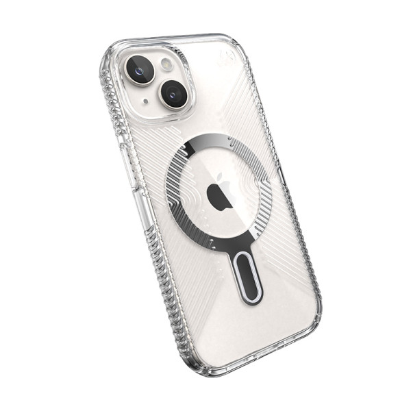 Etui Do iPhone 15 / iPhone 14 / iPhone 13 Speck Presidio Perfect-Clear Grip Clicklock & MagSafe Przezroczysty