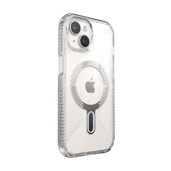 Etui Do iPhone 15 / iPhone 14 / iPhone 13 Speck Presidio Perfect-Clear Grip Clicklock & MagSafe Przezroczysty
