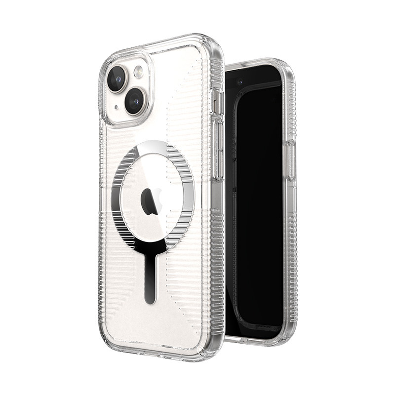 Etui Do iPhone 15 / iPhone 14 / iPhone 13 Speck Gemshell Grip + MagSafe Przezroczysty
