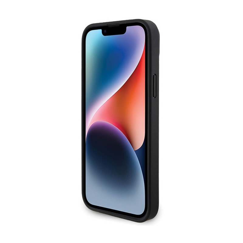 Etui Do iPhone 15 Plus BMW Leather Carbon Blue...