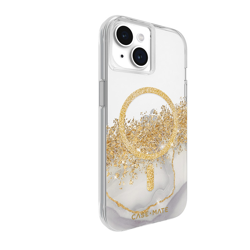 Etui Do iPhone 15 Zdobione Złotem Case-Mate...