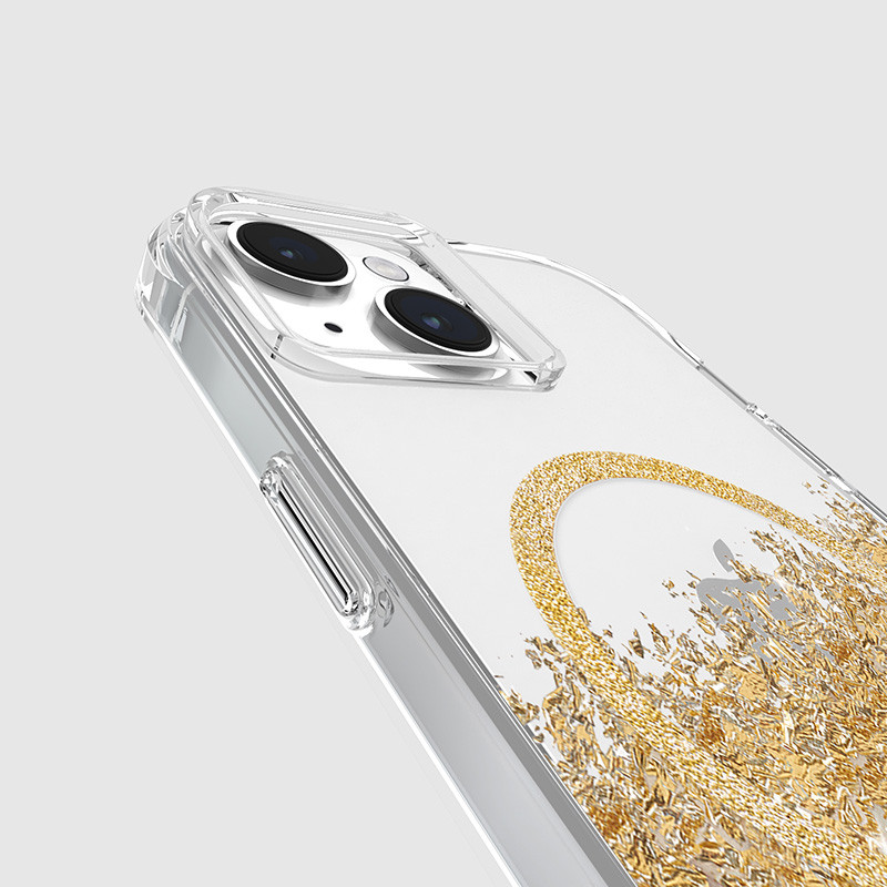 Etui Do iPhone 15 Zdobione Złotem Case-Mate...