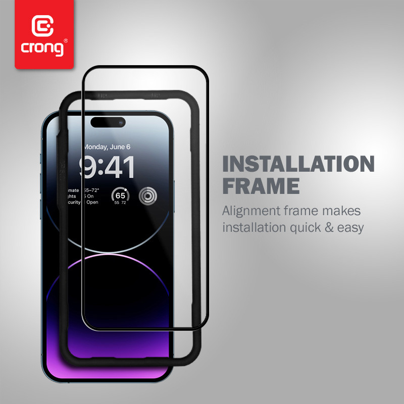 Szkło Hartowane 9H Na Cały Ekran iPhone 14 Pro...