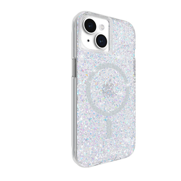Etui Do iPhone 15 Case-Mate Twinkle MagSafe Przezroczysty