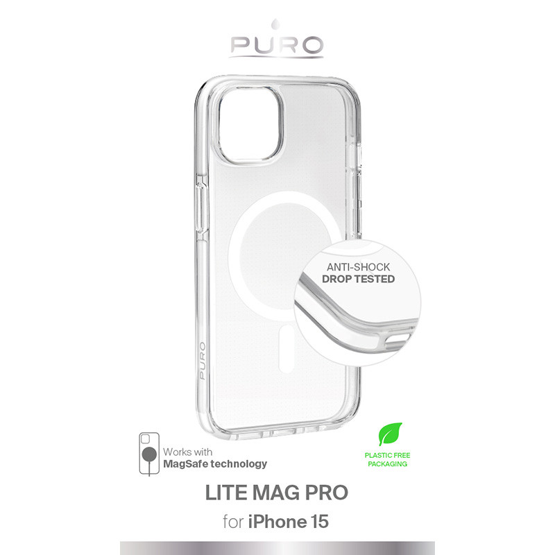 Etui Do iPhone 15 MagSafe Puro Litemag Pro...