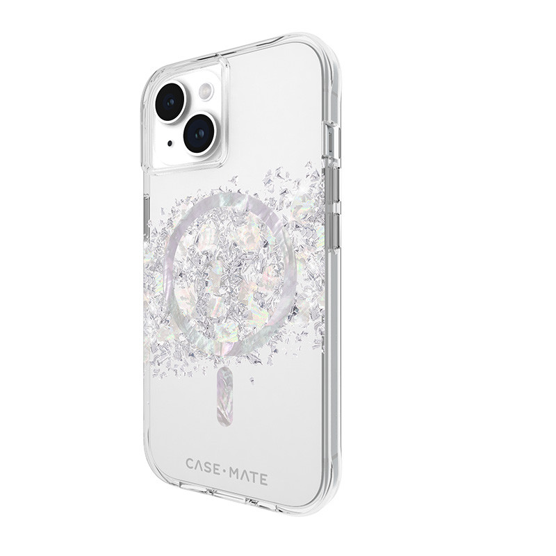 Etui Do iPhone 15 Zdobione Masą Perłową...