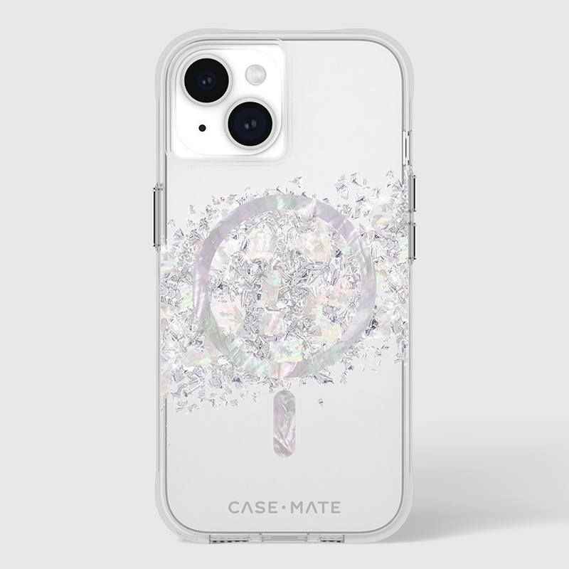 Etui Do iPhone 15 Zdobione Masą Perłową...
