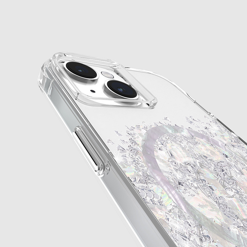 Etui Do iPhone 15 Zdobione Masą Perłową...